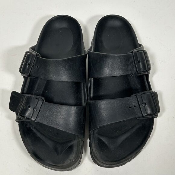 Birkenstock EVA Waterproof Sandals Black Size 40 Slides Arizona Comfort 9 9.5 US - Picture 3 of 8